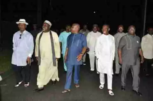 Biafra And Other Matters: South-South And South-East Governors Meet In Rivers State (Photos)